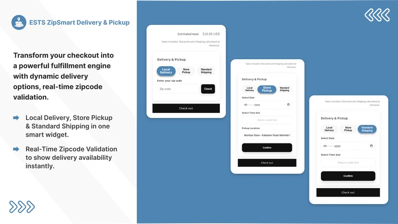 ESTS ZipSmart Delivery&Pickup