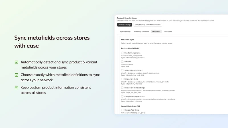 Edition ‑ Expansion Store Sync