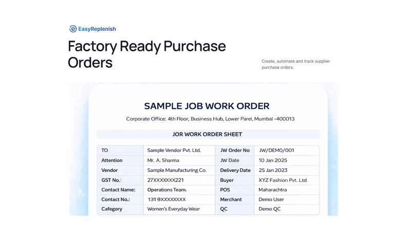Fashion Inventory Management