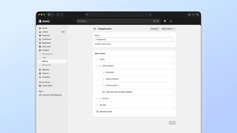 Dynamic Subcategories