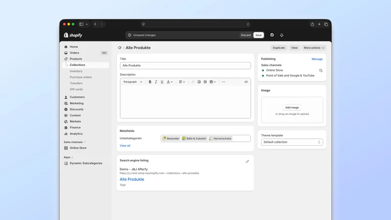 Dynamic Subcategories