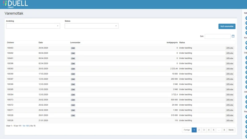 Duell Integration