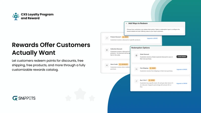 CXS Loyalty Program and Reward