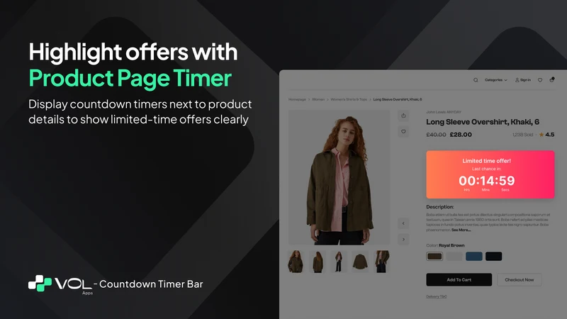 VOL ‑ Countdown Timer Bar