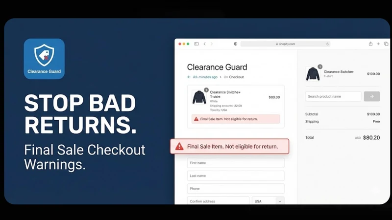 Clearance Guard: Final Sale