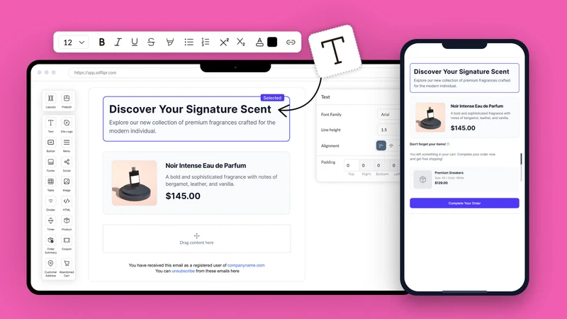 Adflipr: Email Marketing