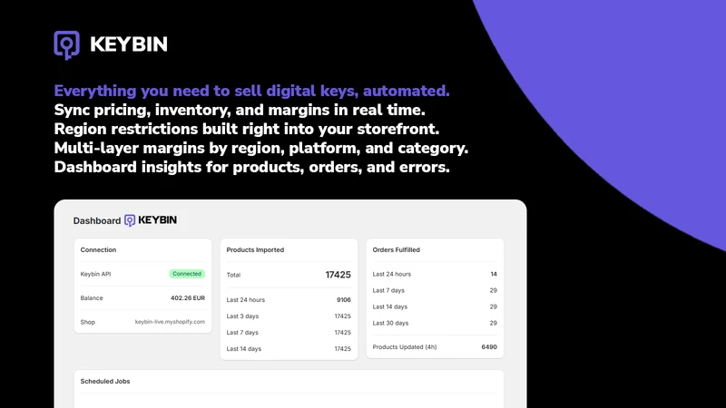 Keybin Digital Codes Sync