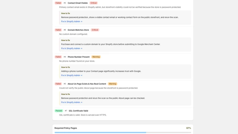 GMC Store Readiness Scanner
