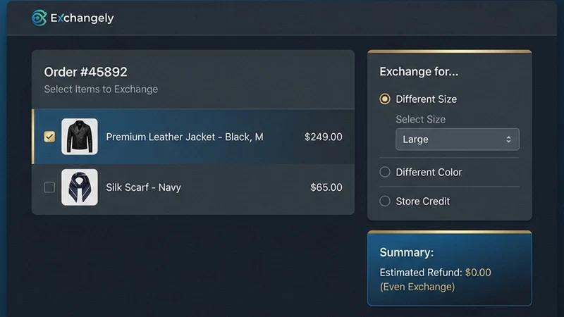 Exchangely:Returns & Exchanges