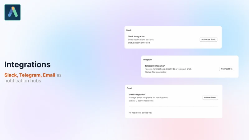 Alius: Slack Notifications