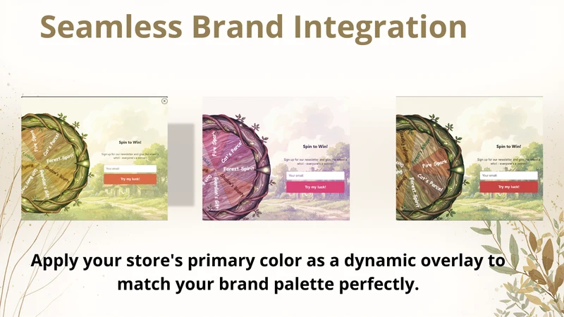VibeWheel ‑ themed spin wheels