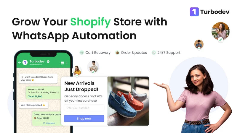 Turbodev: WhatsApp & Cart