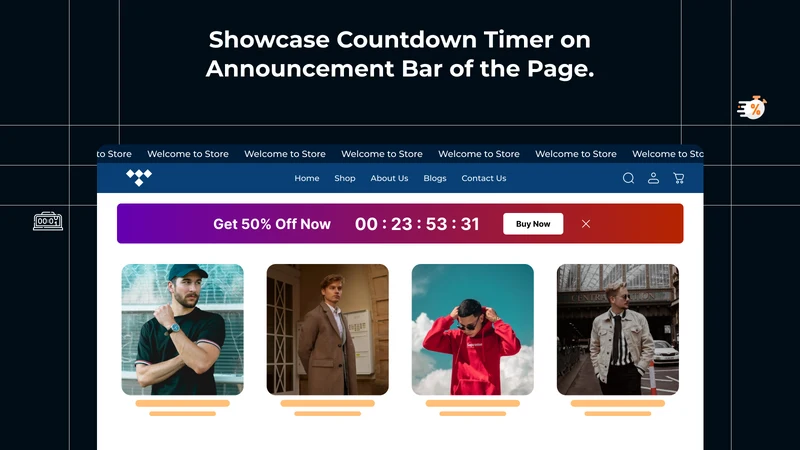 Milople Countdown Timer