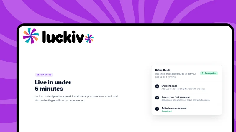 Luckivo ‑ Spin Wheel