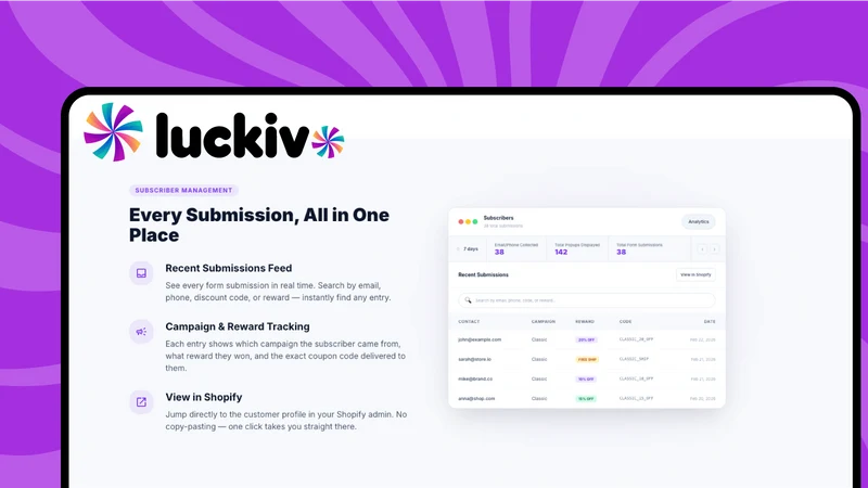 Luckivo ‑ Spin Wheel