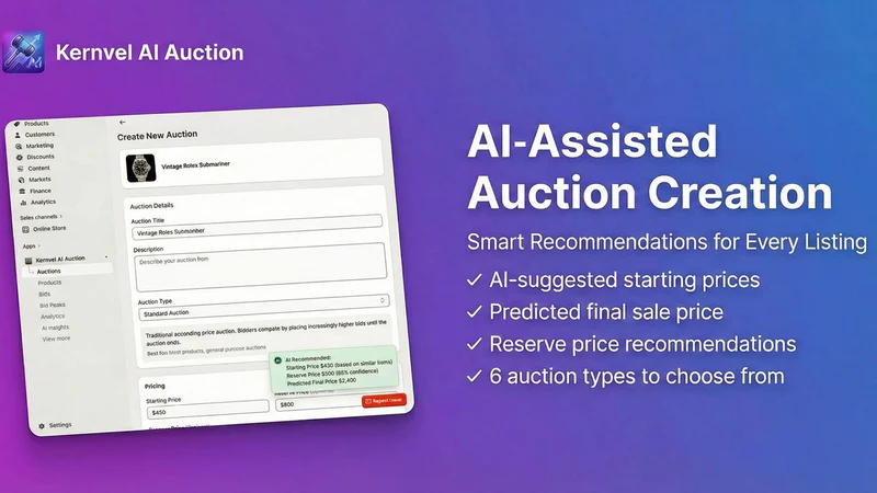 Kernvel AI Auctions
