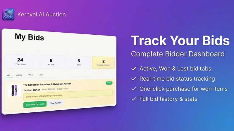 Kernvel AI Auctions
