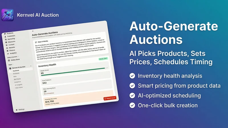 Kernvel AI Auctions