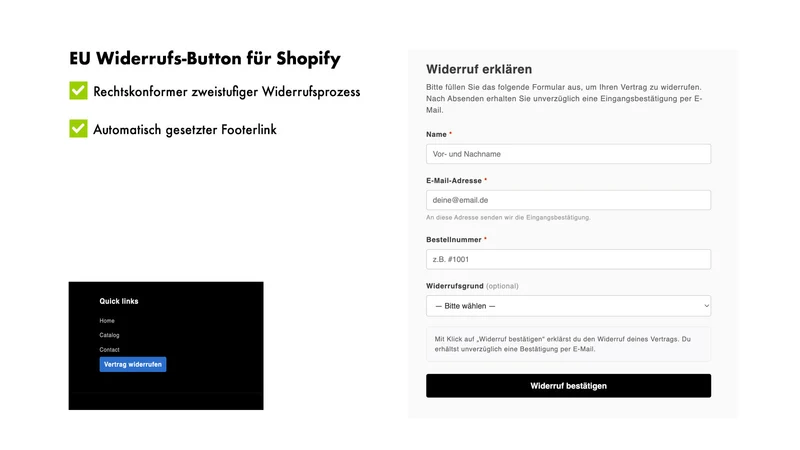 inventivo Withdrawal Button