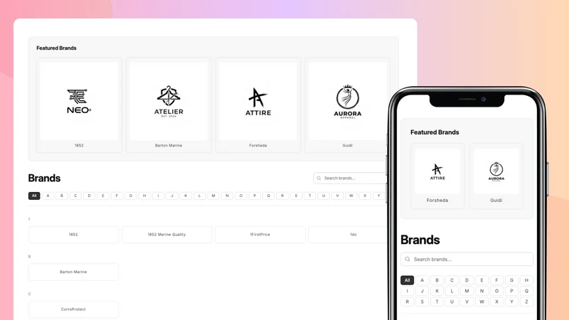 Easy Brand Page