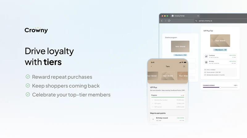 Crowny: Loyalty & Rewards