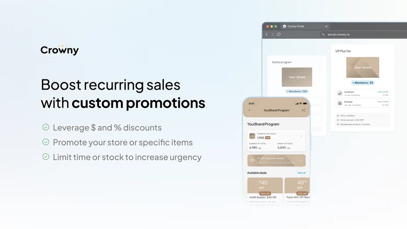 Crowny: Loyalty & Rewards