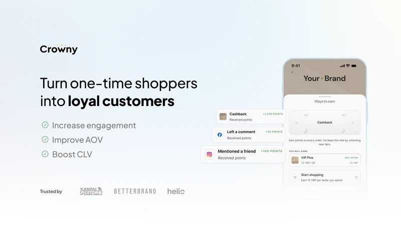 Crowny: Loyalty & Rewards