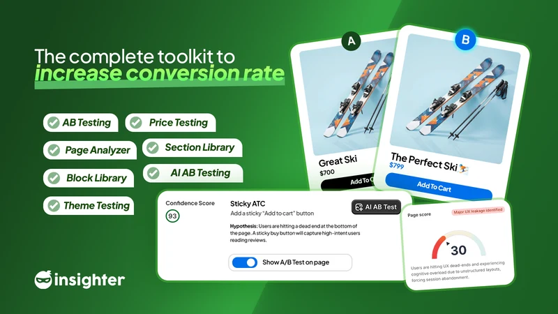 Insighter AI A/B Testing & CRO