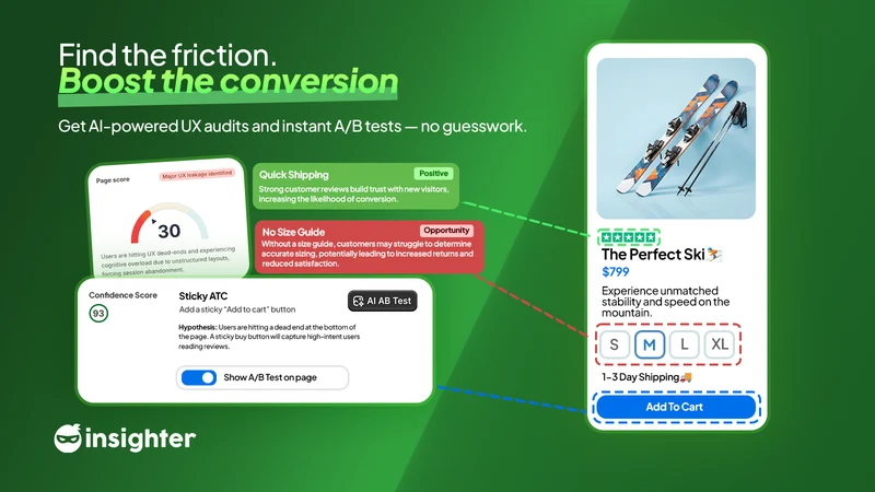 Insighter AI A/B Testing & CRO