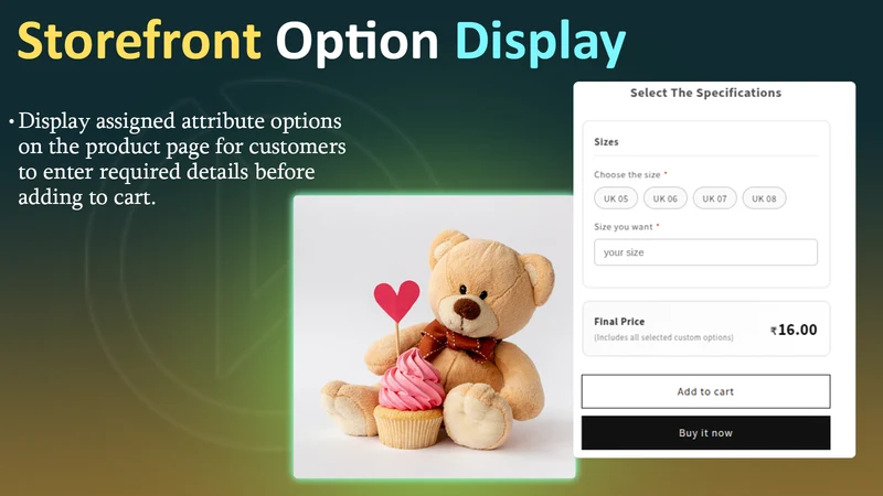 WBL ‑ Extra Product Options