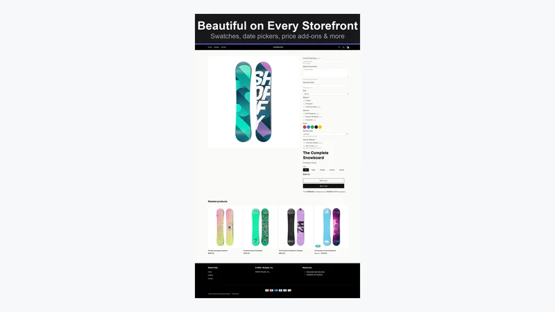 SmartOptions Custom Options