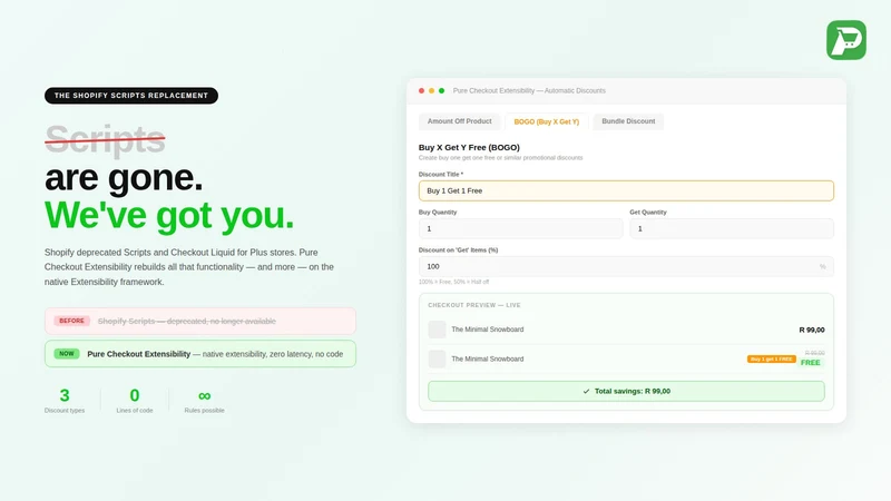 Pure Checkout Extensibility