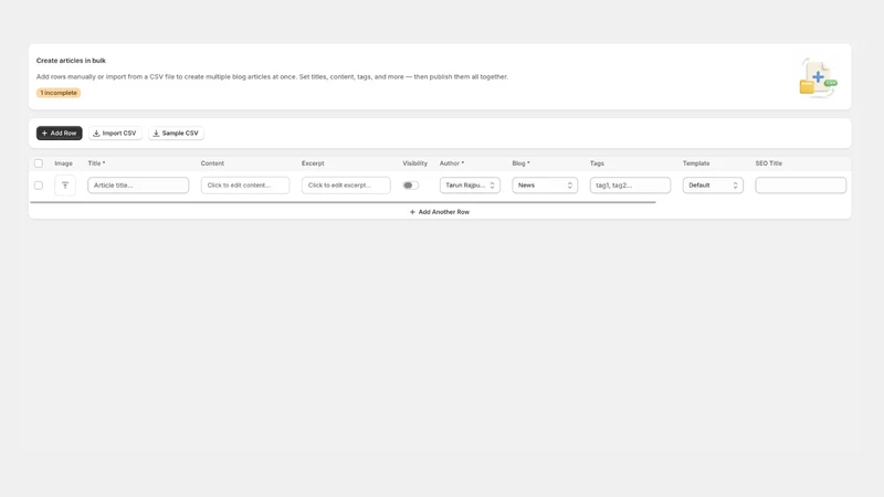 BlogBuddy: Bulk Blog Manager