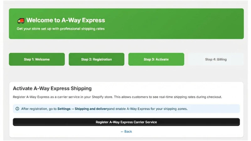 A‑Way Express Courier