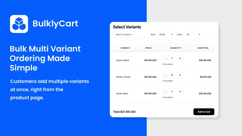 BulklyCart ‑ Wholesale Portal