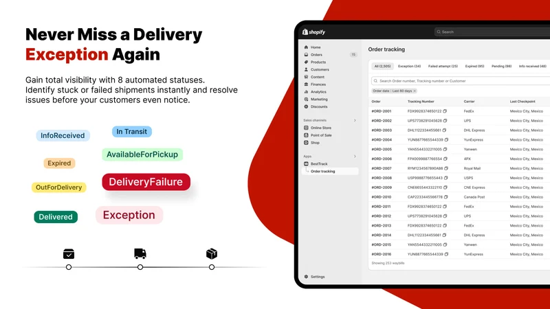BestTrack Order Tracking