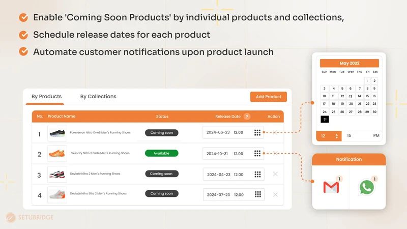 Back In Stock Alert‑ Notify Me