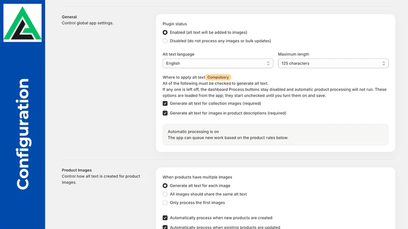Altly: AI Alt Text & Image SEO