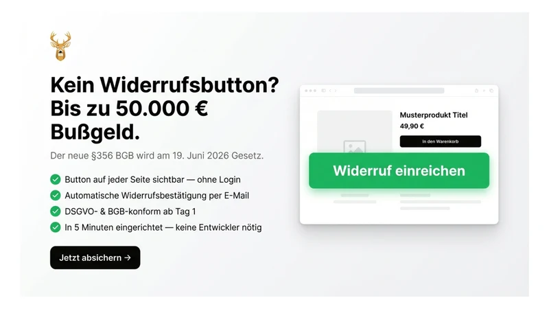 Widerruf