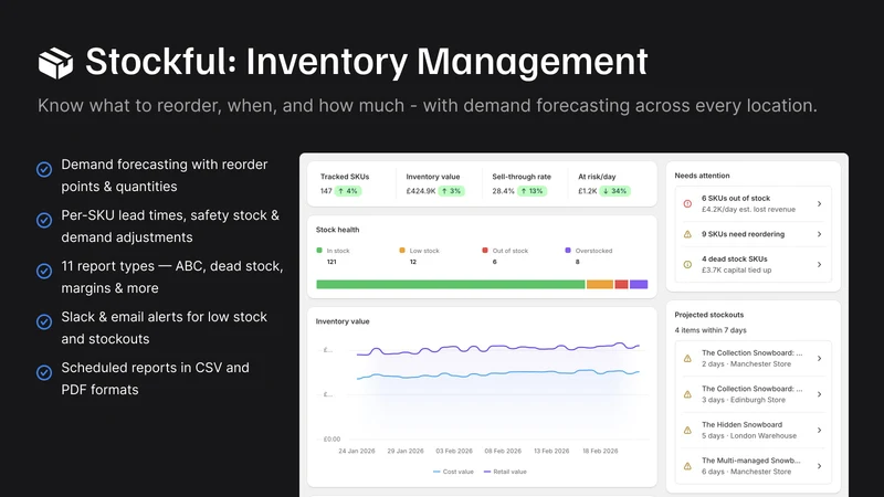 Stockful: Inventory Management