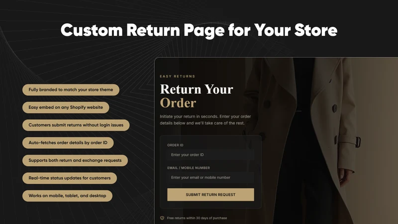 Rex: Return & Exchange