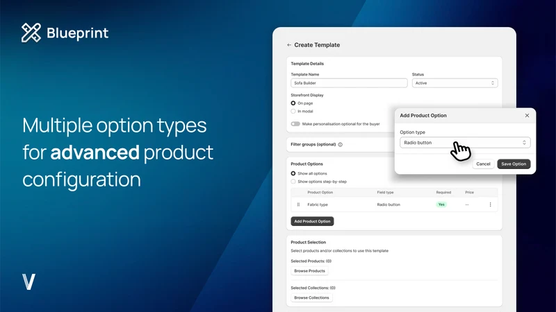 Blueprint Product Configurator