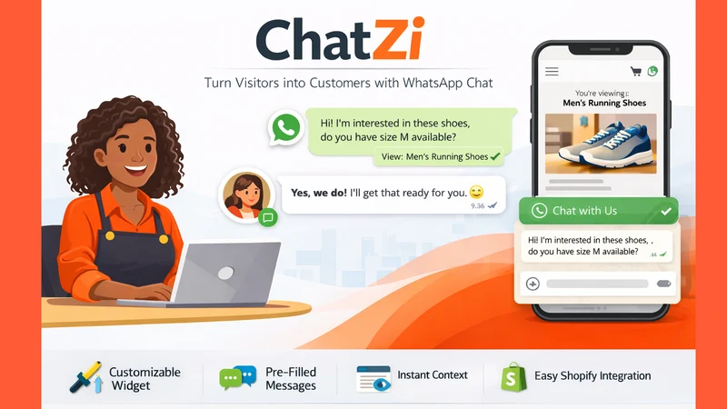 ChatZi: WhatsApp Chat Button