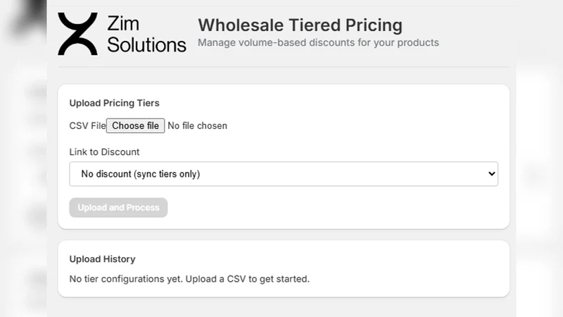 ZIM Wholesale Pricing Tiers