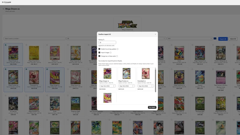 TCG Importer