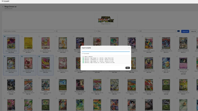 TCG Importer