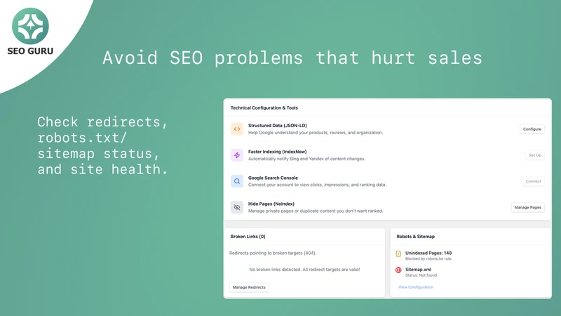 SEO Guru AI SEO & Image Speed
