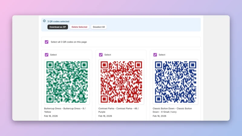 Quick QR ‑ QR Code Generator