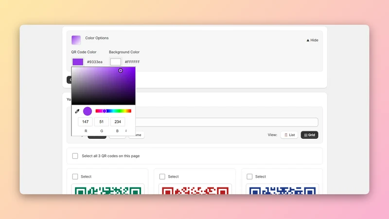 Quick QR ‑ QR Code Generator