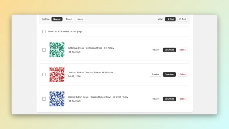 Quick QR ‑ QR Code Generator